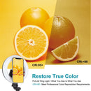 Portable Foldable Ring Light Selfie LED Ring Light 1200mAh for Stream Makeup