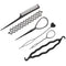 6Pcs/Set Children Curler Hair Braid Maintenance Spiral Twist Hair Styling To Gw