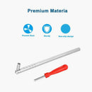 Valve Stem Puller Installer Tool - 6Pcs Tr412 Tire Snap In Short Rubber Val