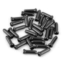 Durable Alloy Bicycle Brake Shifter Cable End Caps Crimps Line Core Black