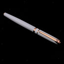 2pcs Metal Fountain Ink Pen Writing Pen Fine Nib for Calligraphy Stationery