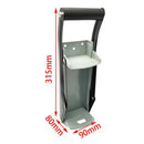 16 oz. Metal Can Crusher, Heavy-Duty Wall-Mounted Smasher for Aluminum Seltzer,