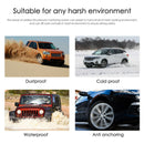 AN-10 Solar Car TPMS Tire Pressure Monitor Alarm Warning System+4External Sensor