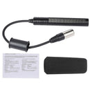 Shotgun DV Interview Mic Microphone Video Camera Camcorder XLR Cable ConferenceT
