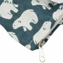 Women Bear Printed Shoulder Shopping Tote Satchel Handbag Grocery Bags Beac I9Q2