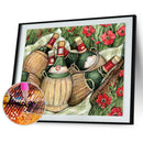 5D DIY Full Round Drill Diamond Painting Wine Glass Embroidery Kits (LG170)