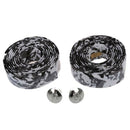 Road Bike / Bicycle Cork Handlebar Tape / Wrap (White with Black)