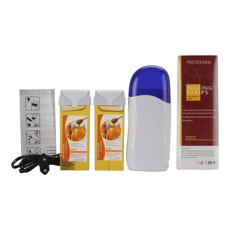 New Roll On Heater Hair Removal Waxing Epilator Machine with Depilatory W VSL