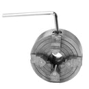 Z011A Mini Collet Zinc Alloy 4 Jaw Lathe Chuck Clamp Wood Turning Lathe Tool Kit