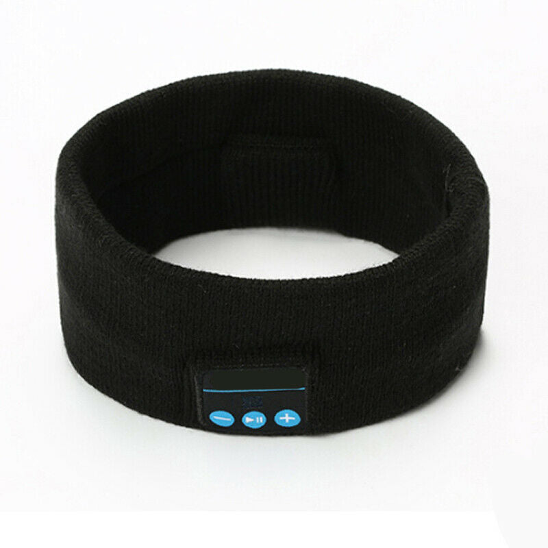 Wireless 5.0 Headphone Soft Sleep Sport Headband Music Player Handsfree Call