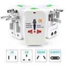 World Universal Travel Adapter with USB Convertor wall Plug Power US UK AU WK