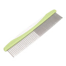 Stainless Steel Teeth Styling Home Dog Comb Single Row Removes Tangles Knots