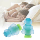 Silicone earplugs noise cancelling reusable ear plugs hearing protection +box FT