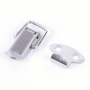 2 Pcs 28mm Length Hardware Aviation Toolbox Metal Toggle Latch M&O