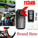 113dB Wireless Anti-Theft Waterproof Motorcycle Bike Bicycle Alarm Remote CS674