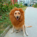 Pet Costume Lion Mane Wig For Dog Halloween Festival Fancy Dress Up