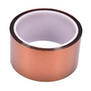 50mm 5cm x 30M Kapton Tape Sticky High Temperature Heat Resistant Polyimide AT3C