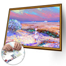 1000pcs DIY Beach Oil Painting Puzzle Educational Learning Assembling Toys
