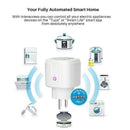 Smart WiFi Socket EU Plug 16A Power Monitor Tuya Outlet Alexa Google Home IF Ew
