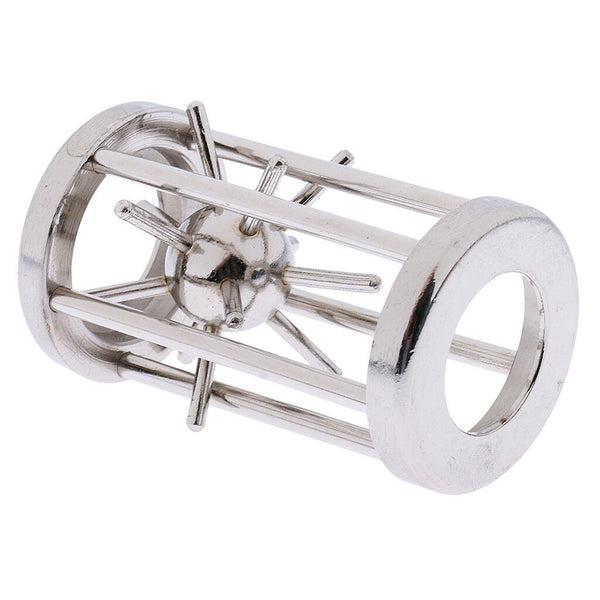Cage Lock Puzzle Classic Metal Mind Games Brain Teaser IQ Test Toys Level 1