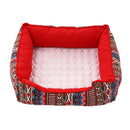 Summer Pet Cooling Ice Mat Cat Puppy Dog Sleeping Blanket Cushion (Pink L) A