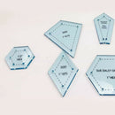 300x Hand / Machine Sewing Quilting Templates Piecing Tools for Sewing Craft