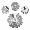 600X Small 2 Kinds Of Nut Electronic Classification Kit M1 M1.2 M1.4 M1.6  OCX
