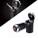 3 In 1 Rechargeable Car Led Ashtray Car Trash Can Removable Cigarette Light
