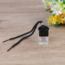 1PC car empty black perfume glass bottle pendant auto interior home ornamenME
