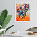 Colorful Elephant 5D DIY Diamond Painting Embroidery Cross Stitch Mosaic