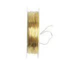 Ribbon Roll 22 m Metal Wire for Jewelry Making Artisanal project 0.3 mm- Go W4K3