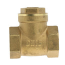 DN15 One Way Swing Check Valve, Female Thread, Brass Material, 1/2 Inch