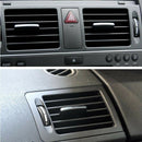 2 Pack Car Front Air Conditioning A/C Air Vent Outlet Tab Clip for Benz W20