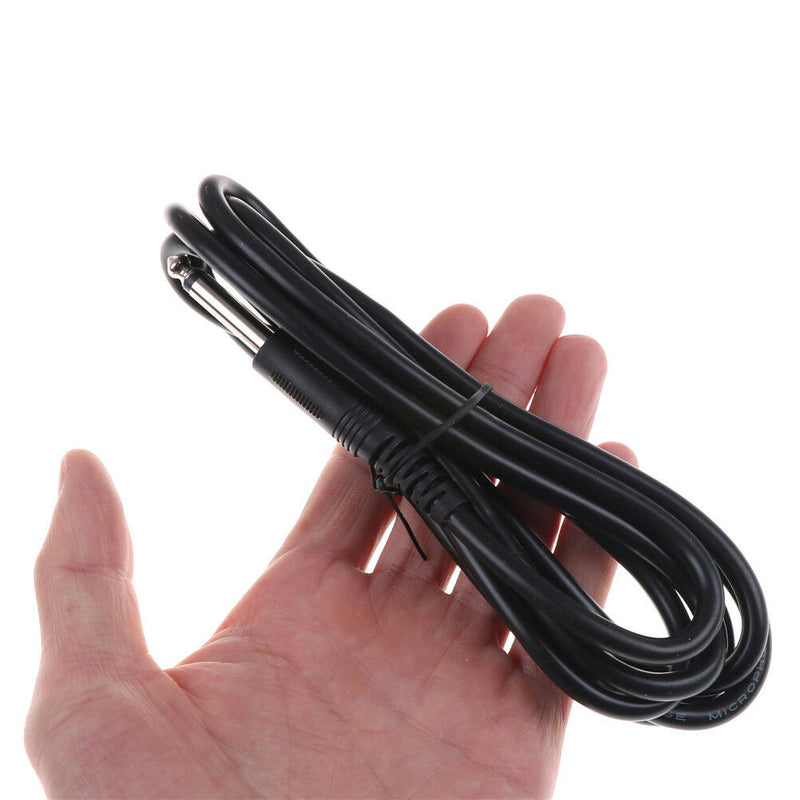 3.5mm to 6.3mm Male Jack Audio Cable 2M for MP3 Pickup I215 Instrument FT