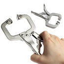 6inch C Clamp Vise Grip Locking Fix Pliers Woodworking Device DIY Tool Deluxe