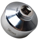36mm Oil Filter Socket Tool Wrench 3/8 inch Drive Cap Remover Low Profile J7G6