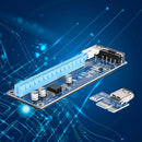 PCI-E 1X to 16X Extender Riser Card 4Pin USB3.0 Cable for Mining