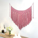 Hand Knotted Bohemian Woven Tapestry Home Decor Wall Hanging Sofa Backgroun