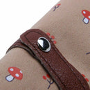 Pencil case is big capacity canvas contracted coils of pencil bags girl lov