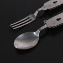Detachable Outdoor Camping Cookware Spoon Bottle Opener Multi-function Picni Ew