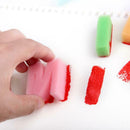 1X(Children'S Art And Craft 48 Piece Sponge Brush Children'S Painting Kit E