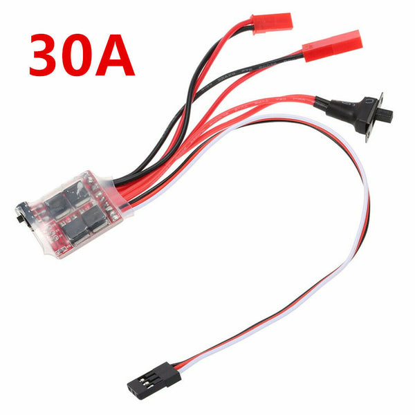 Two-way Brushed ESC Electronic Speed Controller with Brakes for RC Car/Boat