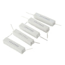 10W 10 Ohm 5% Winding Ceramic Cement Power Resistor x 5 V1M4