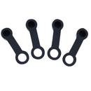 8mm 4pcs Motorcycle Car Brake Wire Screw Rubber Dust Cover