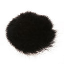 Black Rabbit Fur Ball Phone Cellphone String Charm Strap Anti Dust Plug 80m