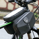 Hard-Shell Bike Front Frame Bag Bicycle Top Tube Case Touch Screen Phone Pouch