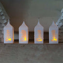 Christmas Tree Elk Lantern Metal Cutting Dies DIY Scrapbooking Album Card De Cy