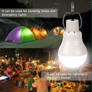 Portable 12LED Solar Light Bulb Outdoor Camping Tent Lamp Emergency Lights