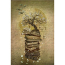 5D Diy Full Square Drill Diamond Painting Embroidery Book Tree Diamond Cros K3T3