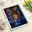 Full Round 5D Diamond Painting DIY Animal Rhinestone (Splicing Tiger B2455)